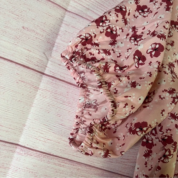 Bloomchic NEW Floral Cap Sleeve Prairie Maxie Style Dress‎ Size 14-16 - Picture 5 of 9